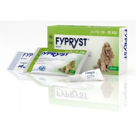 Deparazitari Caini - FYPRYST, deparazitare externă câini, pipetă repelentă, M (10 - 20kg), 1 buc