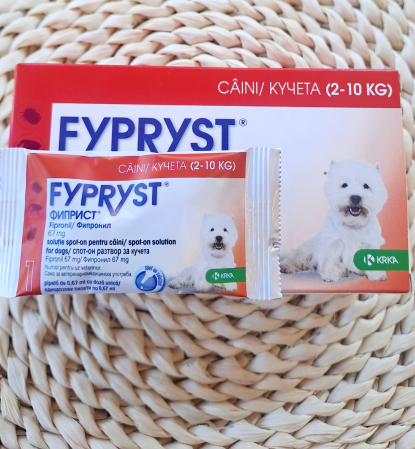 FYPRYST, deparazitare externă câini, pipetă repelentă, S (2-10kg), 1 buc [1]