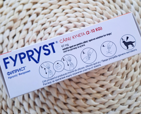FYPRYST, deparazitare externă câini, pipetă repelentă, S (2-10kg), 1 buc [3]