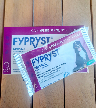 FYPRYST, deparazitare externă câini, pipetă repelentă, XL(40 - 60kg), 1 buc [4]