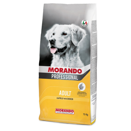 MORANDO - Hrana completa Morando pentru caini cu pui, 15 kg