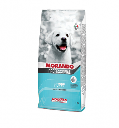 Hrană completă MORANDO pentru CĂȚELUȘI CU PUI, 15 kg [8]