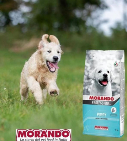 Hrană completă MORANDO pentru CĂȚELUȘI CU PUI, 15 kg [2]