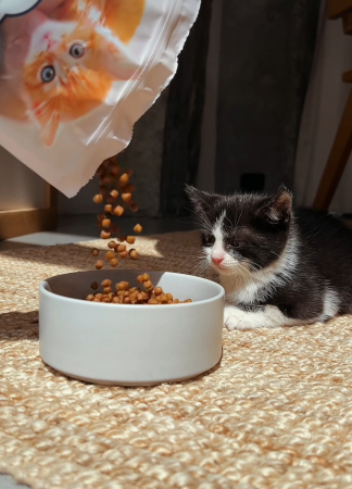 Hrana uscata pisoi, Club 4 Paws Kitten, 14 kg [1]
