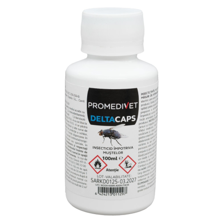 INSECTICIDE - Insecticid pentru muste Deltacaps, 100 ml