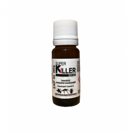 INSECTICIDE - Insecticid Super killer 25 T EC, 10 ml