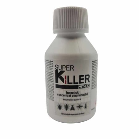 INSECTICIDE - Insecticid SUPER KILLER 25 T-EC - 100 ml