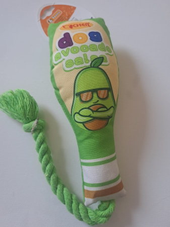 Jucarie pentru caini cu franghie Dog Avocado [4]