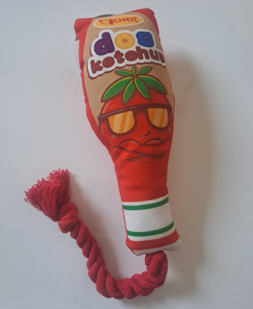 Jucărie pentru câini cu frânghie Dog Ketchup [1]