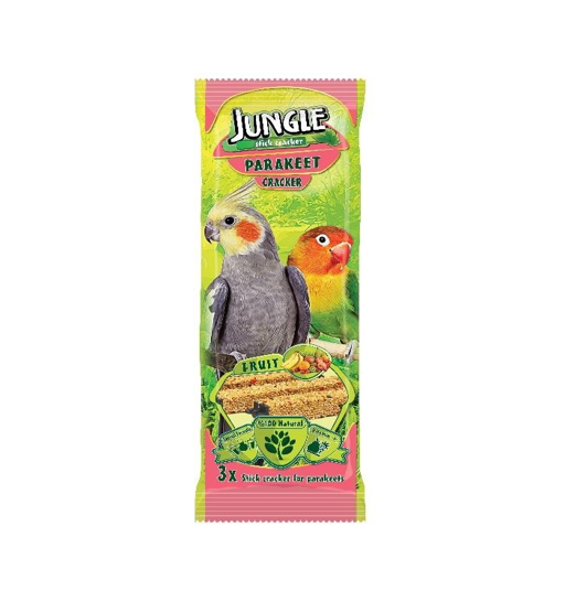 PASARI SI ROZATOARE - JUNGLE Baton NIMFE Fructe 3x30g