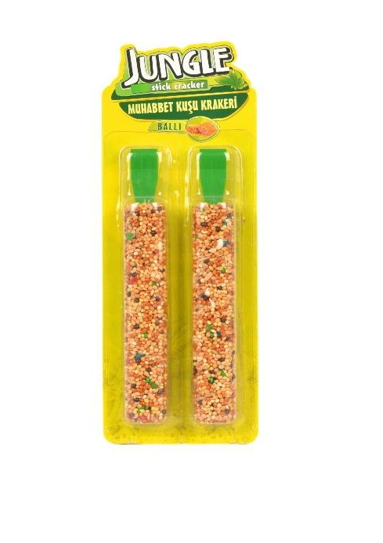 PASARI SI ROZATOARE - JUNGLE Baton PERUS Miere 2x50g