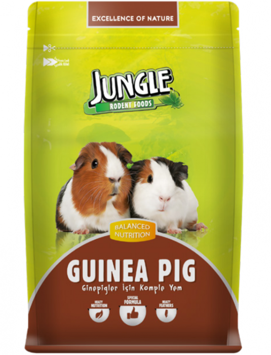 PASARI SI ROZATOARE - JUNGLE Hrana rozatoare PORCUSOR de GUINEEA 500g