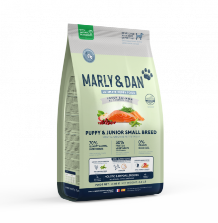 MARLY&DAN HRANA USCATA PENTRU CAINI JUNIORI DE TALIE MICA 4kg [5]
