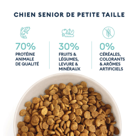 MARLY&DAN HRANA USCATA PENTRU CAINI SENIORI DE TALIE MICA 4kg [1]