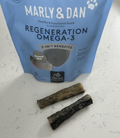 MARLY&DAN Suplimente Salmon Skin OMEGA 3 pentru caini 60g [3]