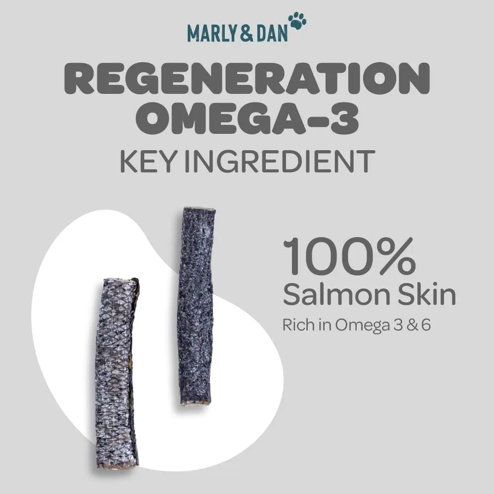 MARLY&DAN Suplimente Salmon Skin OMEGA 3 pentru caini 60g [7]