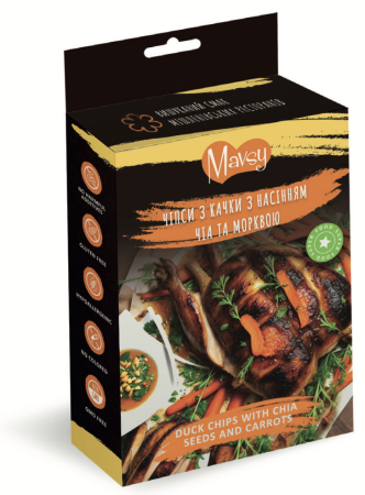 RECOMPENSE - Mavsy chipsuri de rață cu semințe de chia și morcovi