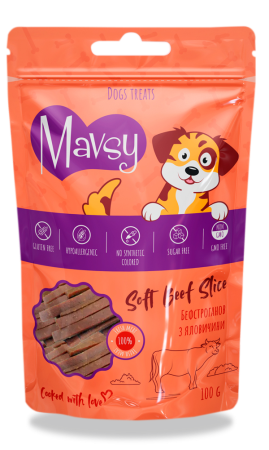 RECOMPENSE - Mavsy felie de vită pentru câini