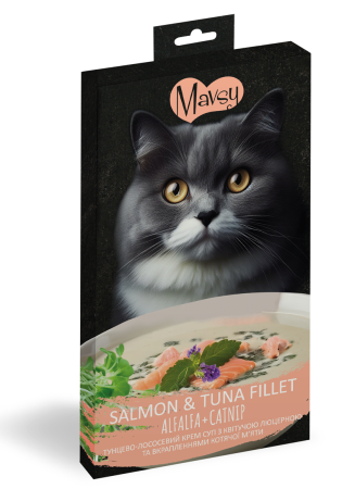 RECOMPENSE - Mavsy file de somon și ton cu lucernă și un strop de iarba pisicilor