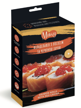 RECOMPENSE - Mavsy rulouri de somon cu caviar roșu