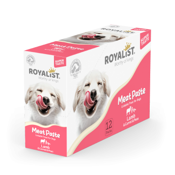 Pastă de Carne / Câine / Miel & Morcov & Mazăre pentru caini, 90 g [1]