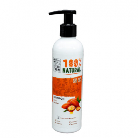 SAMPOANE - Sampon pentru caini si pisici, Sampon Fresh Farm cu ulei de argan 250ml