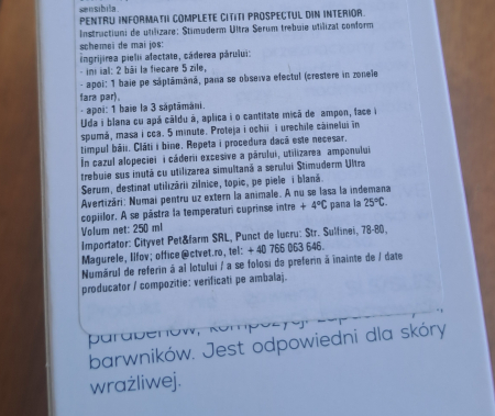 ȘAMPON STIMUDERM – PĂR LUNG, 250 ml [2]