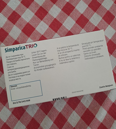 Simparica Trio 12mg 5-10kg, 1 tableta [3]