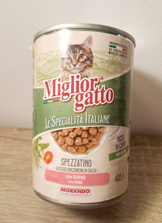 Spezzatino – Bucăți mici în sos cu carne de porc, 405 g [1]