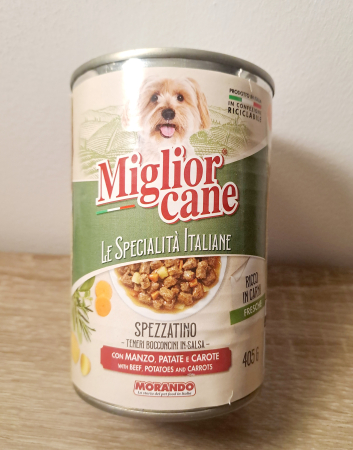Spezzatino – Bucăți mici în sos cu carne de vită, cartofi și morcovi [4]