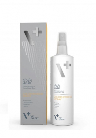 SAMPOANE - Spray Clorhexidina Nanosilver, 100 ml, VetExpert