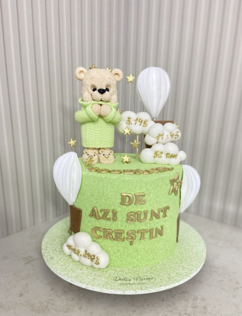 Торт на крестины - B 19
