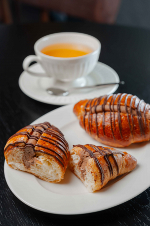 Produse de Patiserie - Croissant cu ciocolată