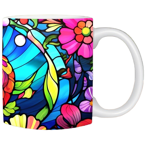 Cană cu bufniță colorată [1]