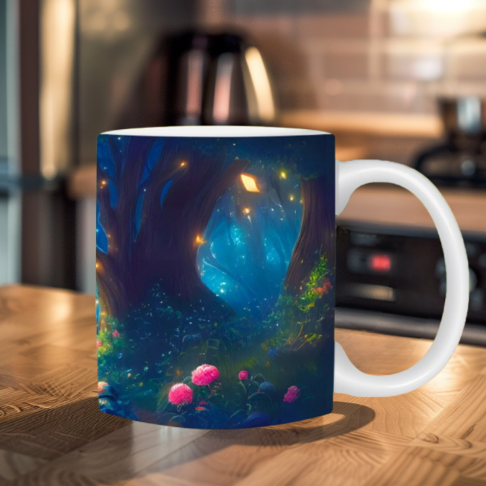 Cană cu unicorn, ceramică, 330 ml [3]