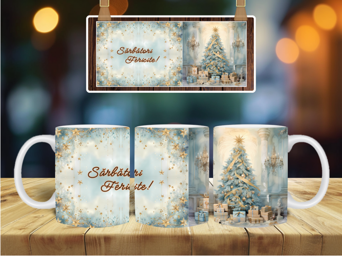 Cană elegantă de Crăciun [2]