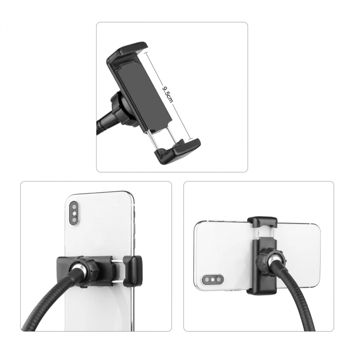 Lampă circulară Ring Light ideală pentru machiaj, vlogging, selfiuri și video [4]