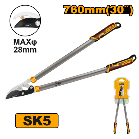 Unelte pentru grădină - Foarfeca pentru Pomi 760 mm cu lama din otel carbon