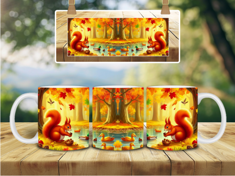 Cană cu veveriță - Cadoul perfect pentru iubitorii de natură [1]