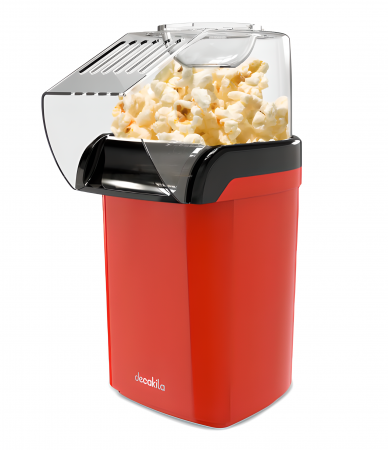 Aparat de făcut popcorn - Aparat de Popcorn Electric 1200W – Design Compact, Cu Cești de Măsurat, Rată Poping 96%