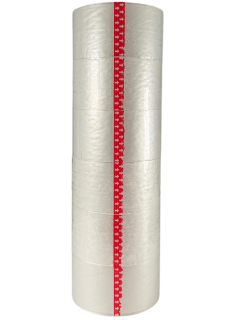 Benzi adezive - Banda Adezivă Transparentă 48mm × 40m Set 6 Role