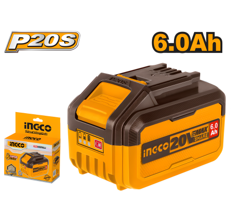 Construcție, renovare - Baterie INGCO 20V 6Ah Li-Ion P20S