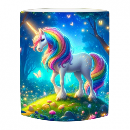 Căni - Cană cu unicorn, ceramică, 330 ml
