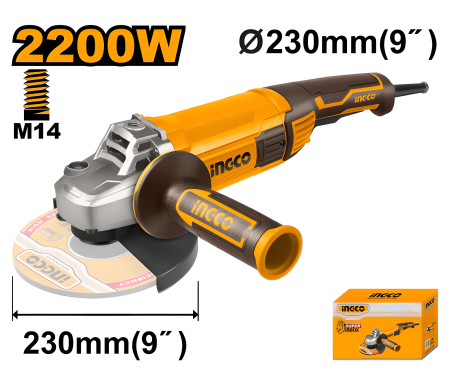 Flex Unghiular INGCO 230mm 2200W