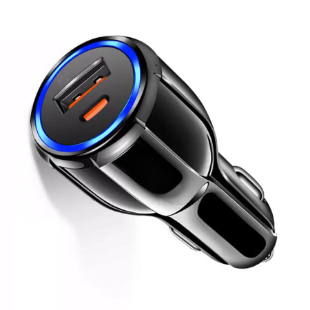 Încărcătoare auto - Încărcător auto QC3.0 + PD 36W Dual Ports