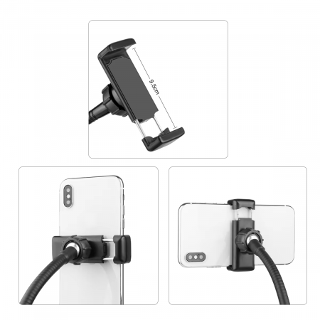 Lampă circulară Ring Light ideală pentru machiaj, vlogging, selfiuri și video [3]