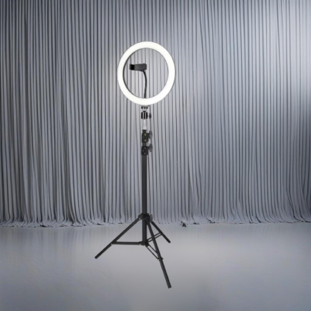 Lampă circulară Ring Light ideală pentru machiaj, vlogging, selfiuri și video [2]