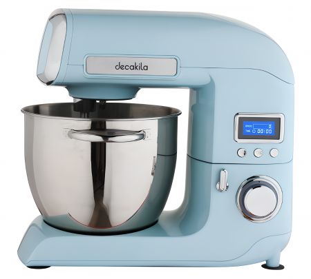 Blendere și mixere - Mixer Profesional 1200W cu Stand, Bol Inox 5.5L și Accesorii Multifuncționale – Blender, Tocător, Mașină de Tocat Carne, Aparat de Paste