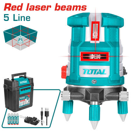 Nivelă laser - Nivela Laser TOTAL Industrial 30 m
