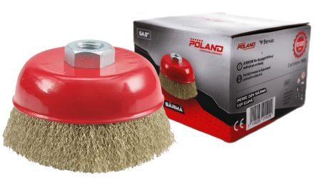 Construcție, renovare - Perie de Sârmă Tip Cupă Poland pentru Polizor Unghiular